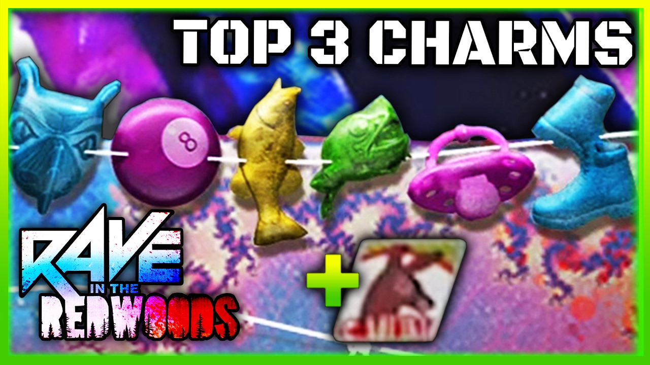 Rave in the Redwoods ☆ TOP 3 PERK CHARMS! BEST EFFECTS!