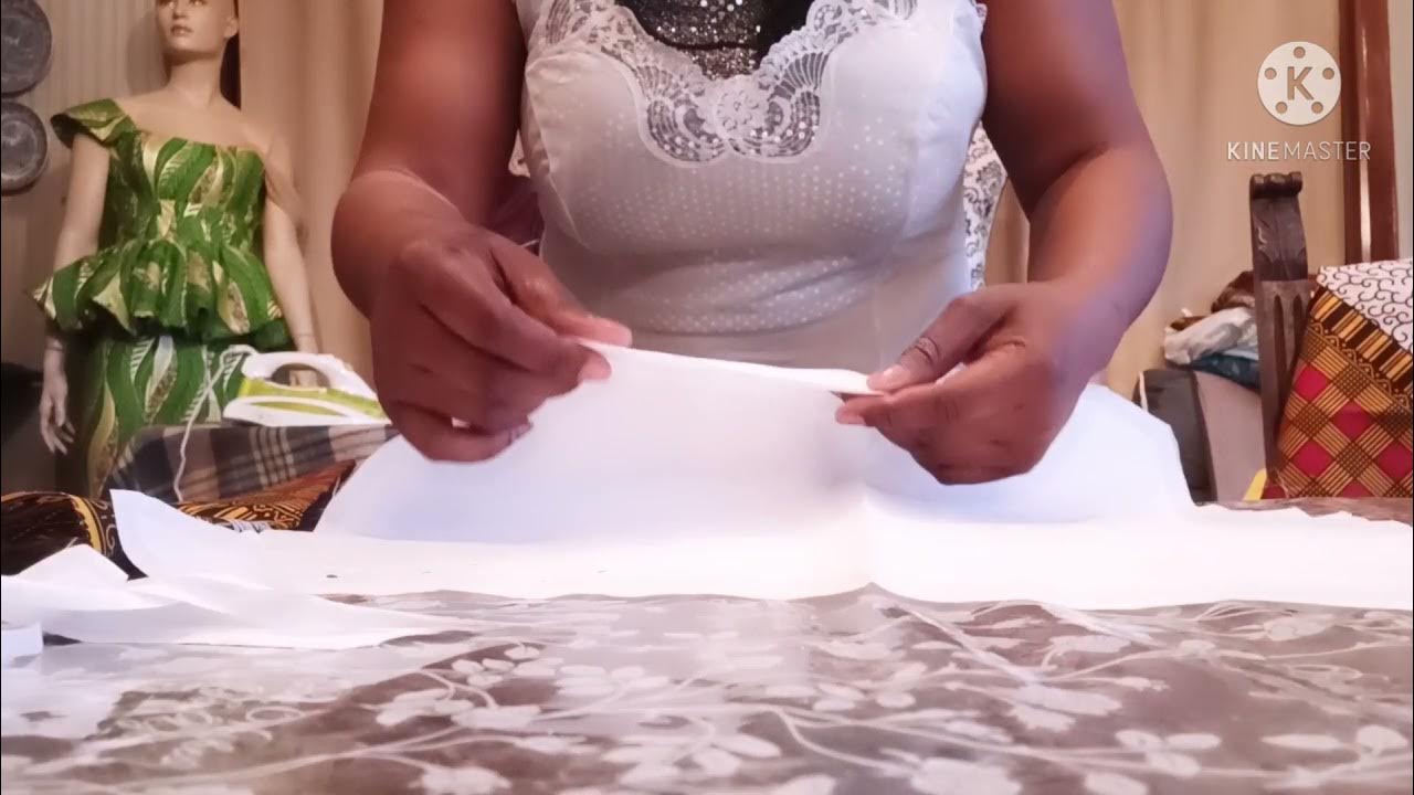 how to make button down shirt design for classic lady's YouTube