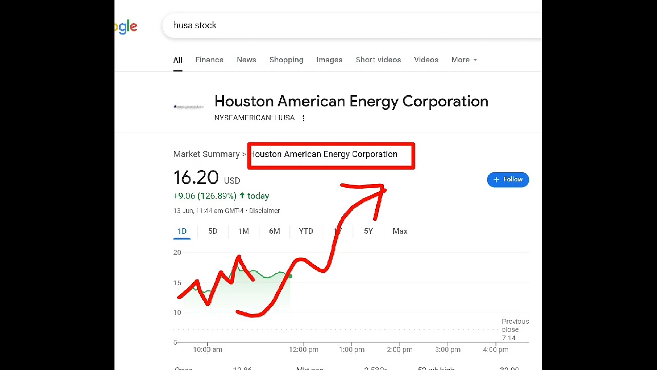 Houston American Energy Corporation, husa stock analysis buy or sell
