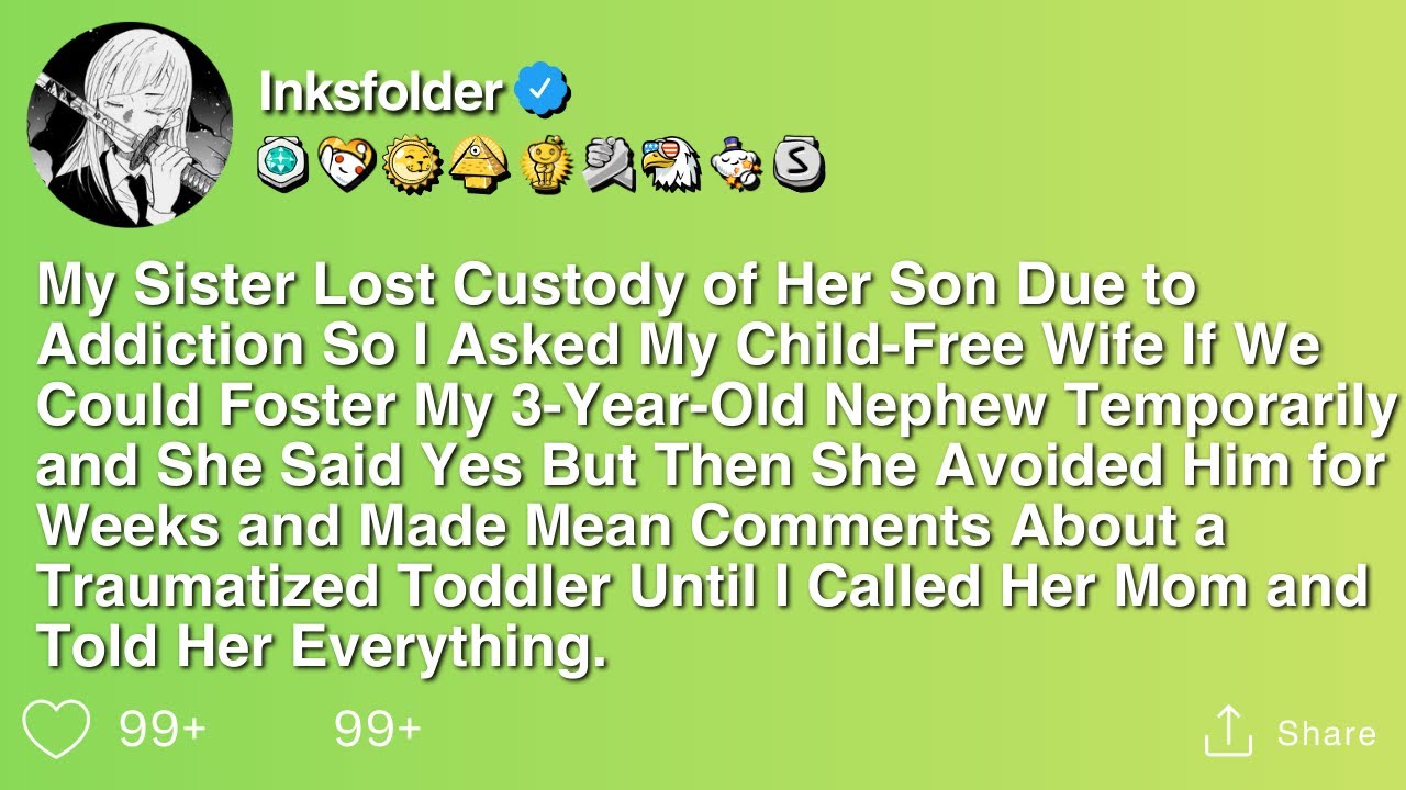 My Sister Lost Custody of Her Son Due to Addiction So I Asked My Child-Free Wife If We Could...