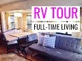 TOUR OUR BUNKHOUSE RV || HOW WE FIT & LIVE IN OUR RV FULL TIME || 4 KIDS Keystone Cougar 31SQBWE