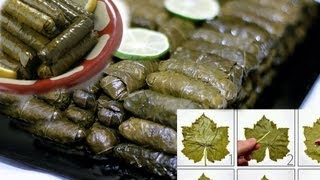 Arabic Recipe #12 -Stuffed Grape Leaves ورق عنب