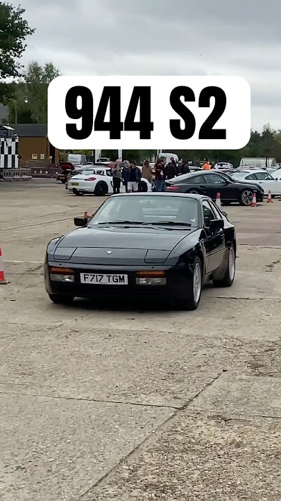 Porsche 944 S2 Black #porsche #944 #car #automobile