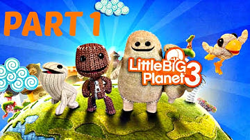LittleBigPlanet 3 Gameplay Walkthrough Part 1 - Bunkum (PS4)