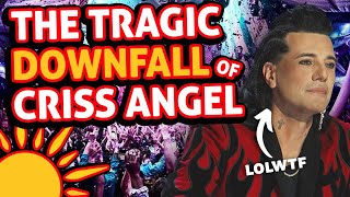 Criss Angel SUCKS! Failed Shows, ZERO TV Ratings, and Now ARSON? Ooof!