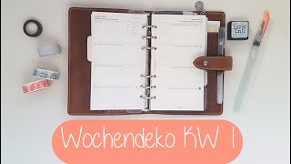Filofax Wochendeko KW 1 screenshot 2