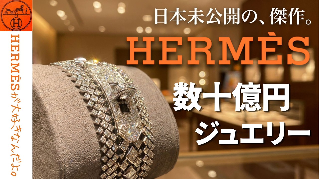閲覧注意】日本には存在しない！数十億円のエルメスジュエリーが異常