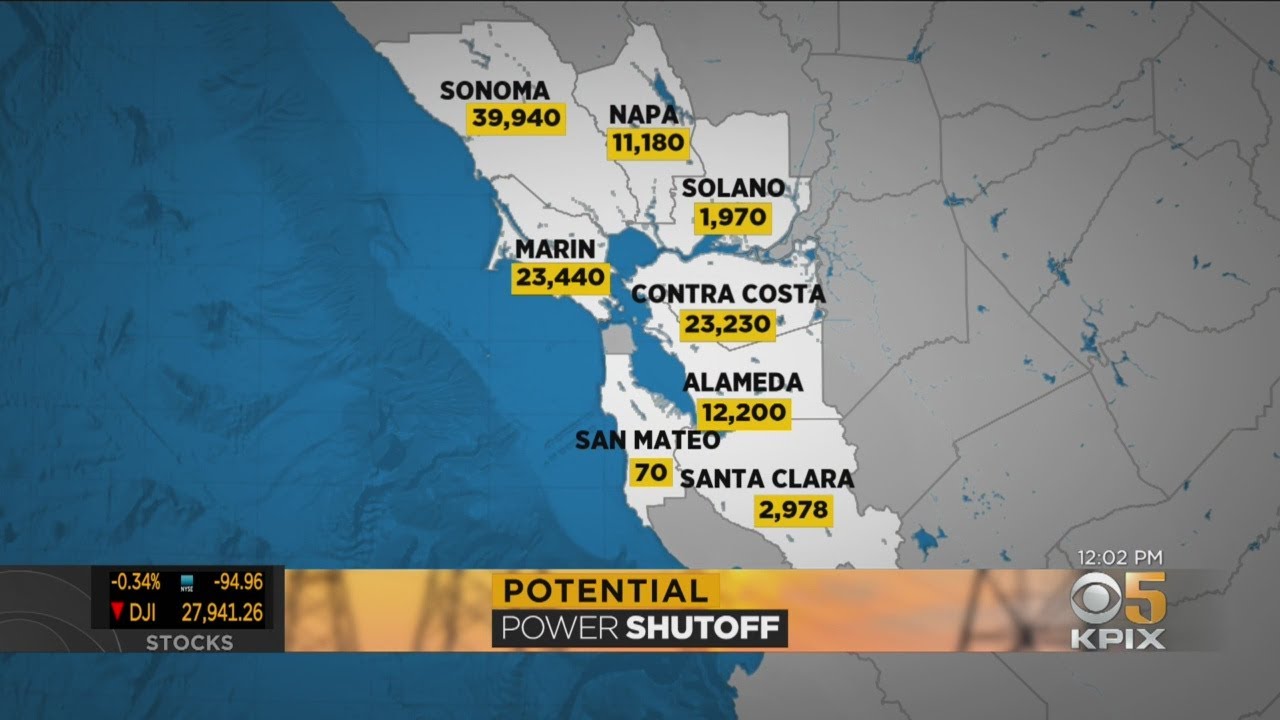 Bay Area Residents Prepare For Next PG&E Safety Power Shutoff - YouTube
