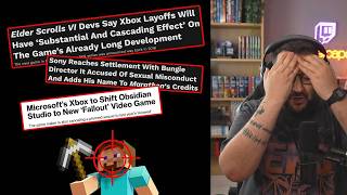 Me temo lo peor para MINECRAFT | CIENTOS DE DESPIDOS, CAMBIOS EN OBSIDIAN Y BETHESDA, MARATHONT