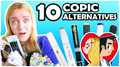 10 COPIC MARKER CHEAP ALTERNATIVES!