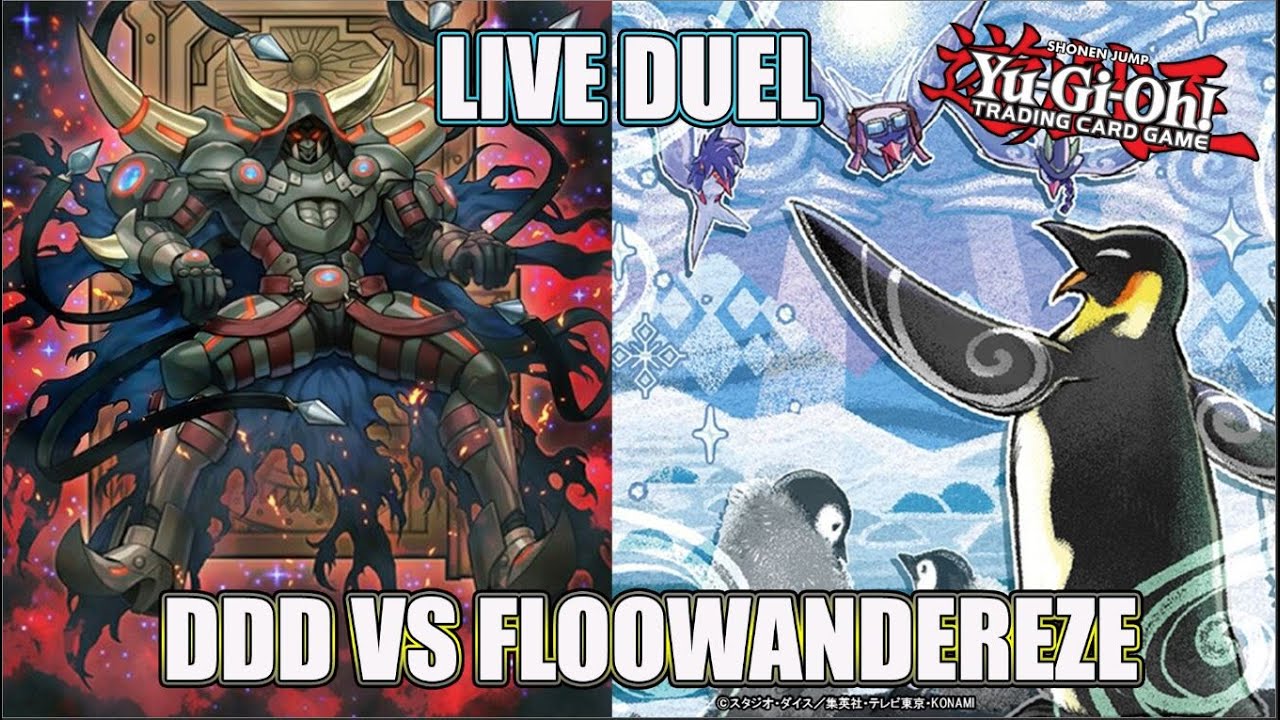 YU-GI-OH DDD VS Floowandereeze - Live Duel 
