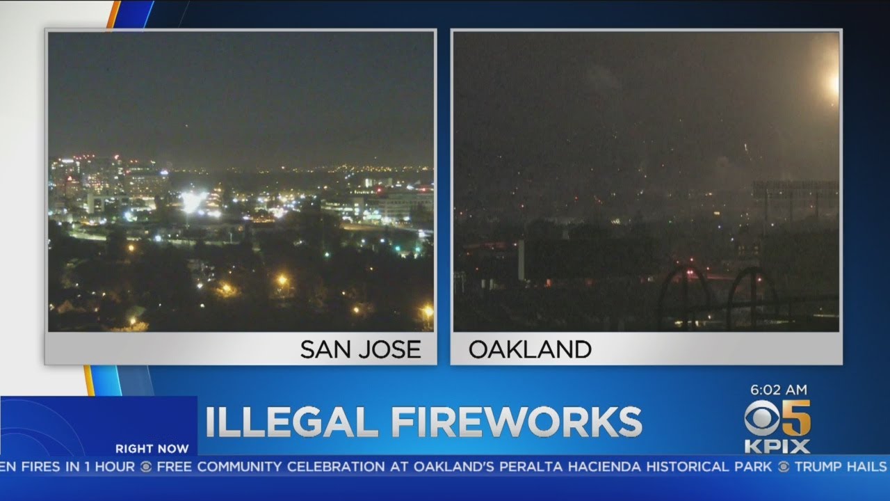 Illegal fireworks spark fires, cause injuries around the bay