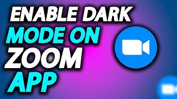 How To Enable Dark Mode In Zoom - Full Guide