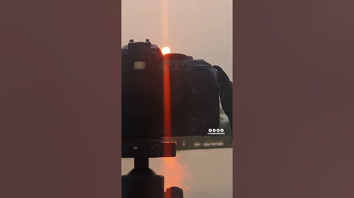 Sunset time lapse using Nikon DSLR