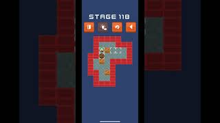 Sokoban Push Puzzle - Stage 118 #blockpuzzle #puzzlemaster #puzzlesolving #puzzler #hardpuzzle