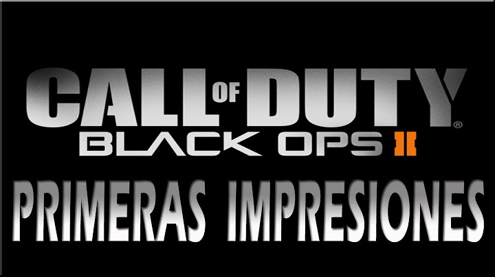 Primeras Impresiones!! de Call of Duty Black Ops 2!! ::HD::