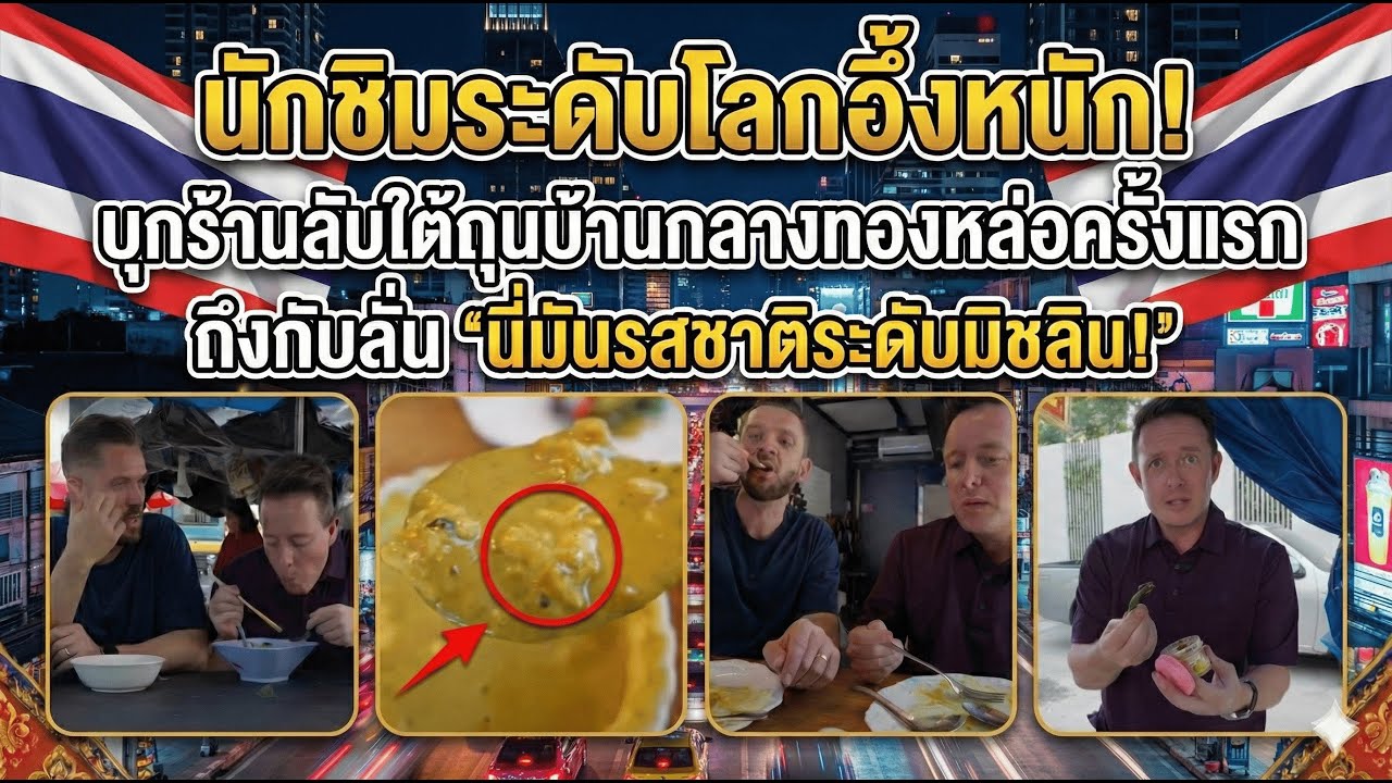 นักชิมระดับโลกอึ้งหนัก! บุกร้านลับใต้ถุนบ้านกลางทองหล่อครั้งแรก ถึงกับลั่น 'นี่มันรสชาติระดับมิชลิน!