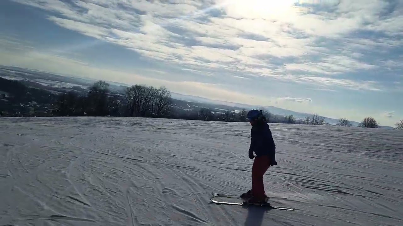 Zjazd SkiAreal Vrchlabi Czechy #narty #śnieg