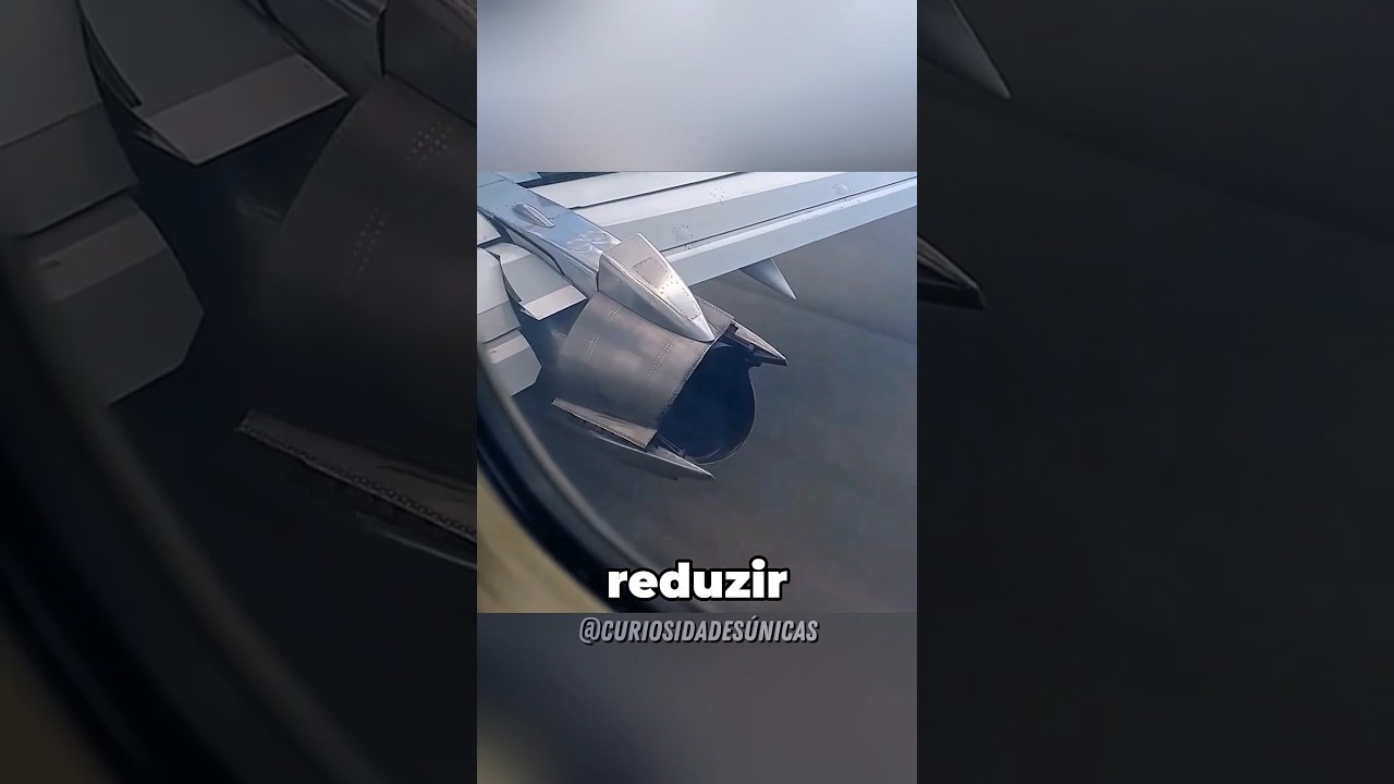 Reversor de empuxo do avião 😲#curiosidades #fatoscuriosos #shorts