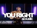 You Right (Acoustic) - Doja Cat &amp; The Weeknd (Cover by Adam Christopher)