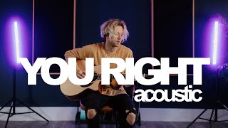 Video thumbnail of "You Right (Acoustic) - Doja Cat & The Weeknd (Cover by Adam Christopher)"