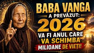Baba Vanga a dezvăluit motivul pentru care atât de multe vieți se vor schimba în 2026. Baba Vanga a dezvăluit motivul pentru care atât de multe vieți se vor schimba în 2026.