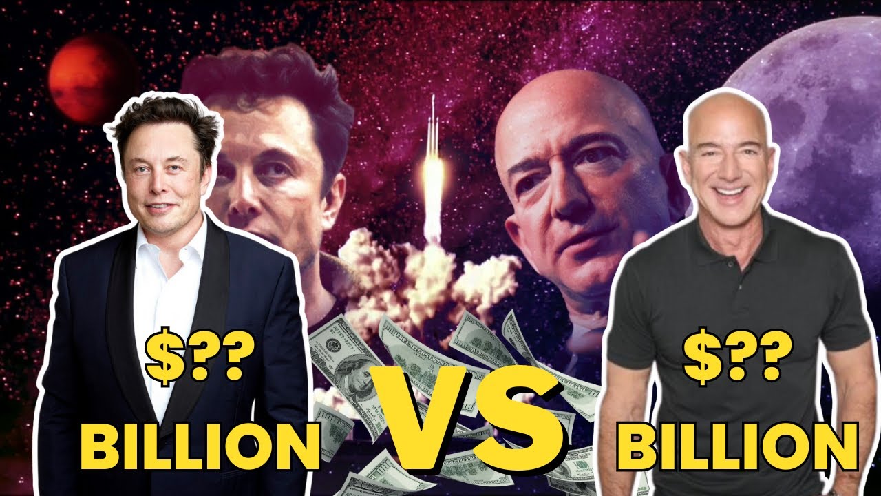 Elon Musk Vs. Jeff Bezos The Billionaires' Battle YouTube