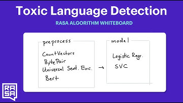 Rasa Algorithm Whiteboard - Toxic Language Detection