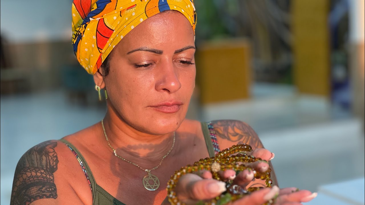 COMO ENERGIZAR O SEU FIO DE CONTA( GUIA) 💛📿