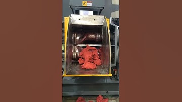 The internal structure and working mode of the Rubber Mixing Kneader