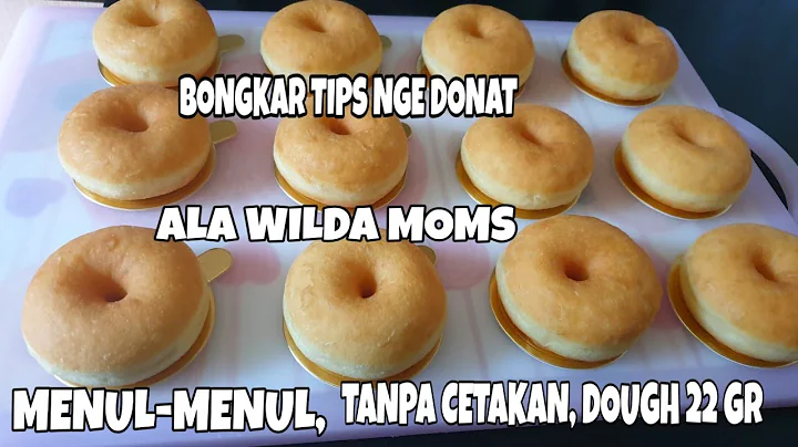 BONGKAR TIPS NGE-DONAT ALA WILDA MOMS, Donat Squishy