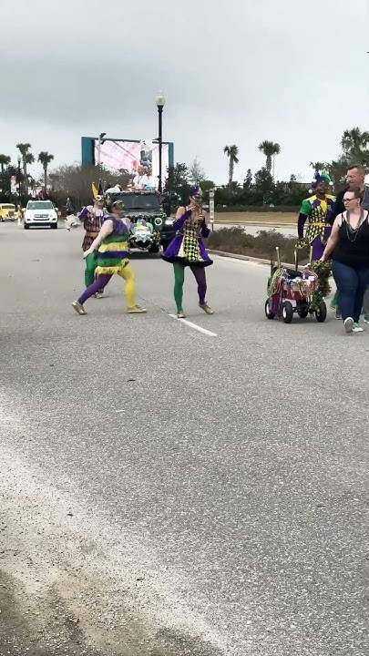 mardi gras parade at owa