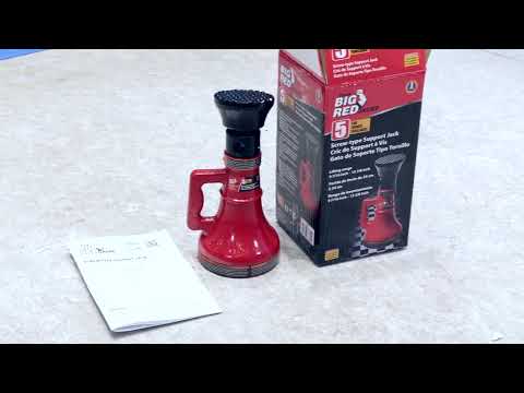 9063439 Big Red 5 Ton Screw Jack 2022 en fr 30sec