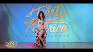 Raena of McKinney TX - Heart of America Belly Dance Festival 2017 - Pe