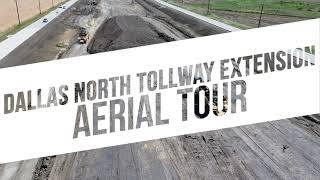 Dallas North Tollway Extension Aerial Tour