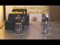 Testing vacuum tubes with a TV-7 - 12AX7 12AU7 12AT7 6V6GT 5AR4