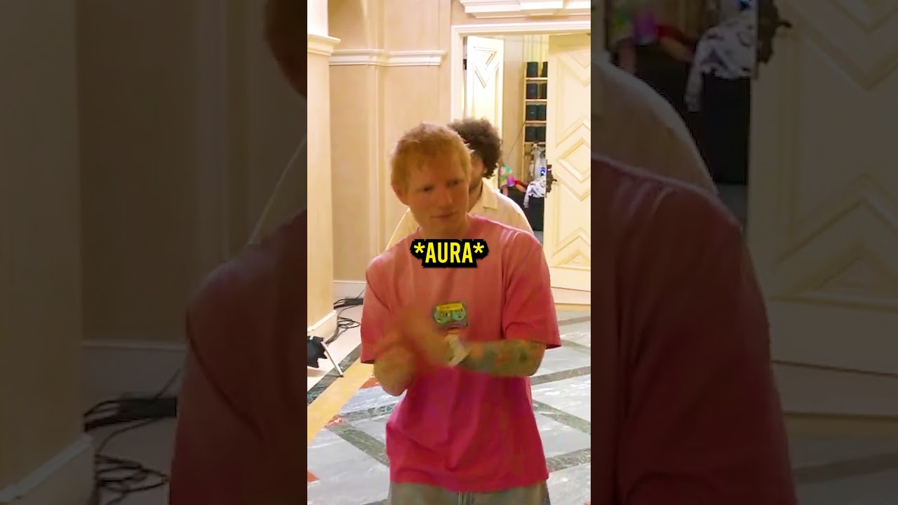 Ed Sheeran Has Unlimited Aura 🔥