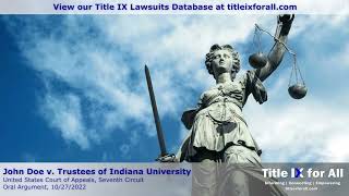John Doe v. Indiana University, Oral Argument, 22-1576