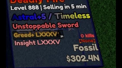 Selling 302.4No value sword in sword factory x