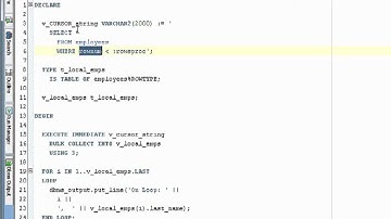 Oracle PL/SQL Tutorial -  NDS Part 2