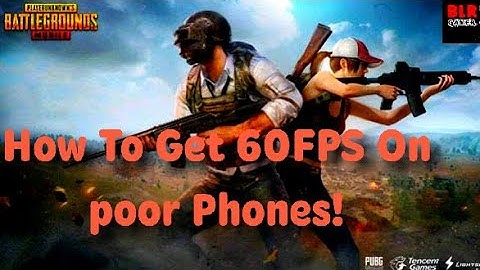 PUBG Mobile | How To Get 60FPS And Good Graphics On ANY Poor ANDROID Phone! (Best GFX Tool Setting)