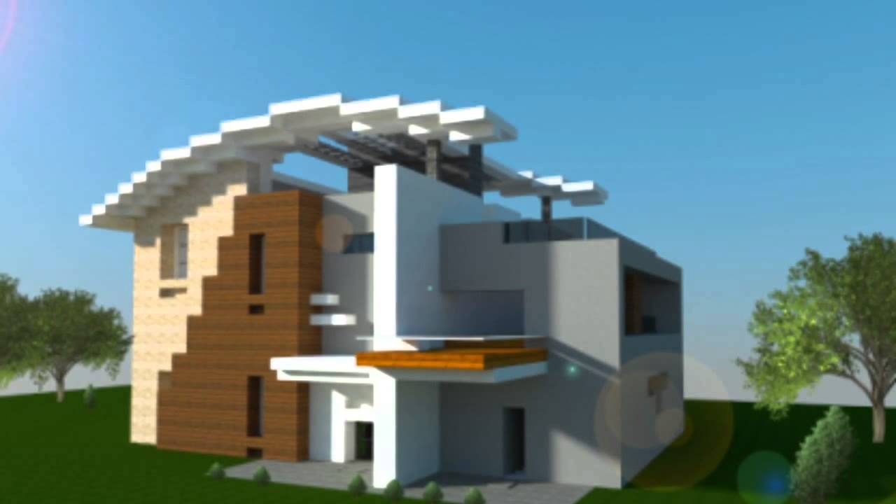 Top Ten Modern Mansions in Minecraft - YouTube Top Ten Modern Mansions in Minecraft - YouTube