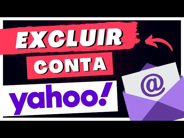 Como EXCLUIR E-MAIL Yahoo! - CONTA Yahoo! 