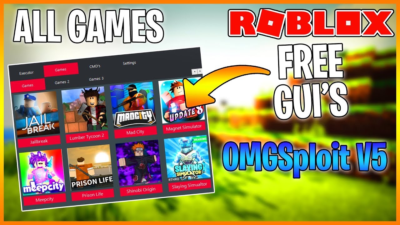 New Roblox Exploit Omgsploit V5 Build In Gui S No Need To