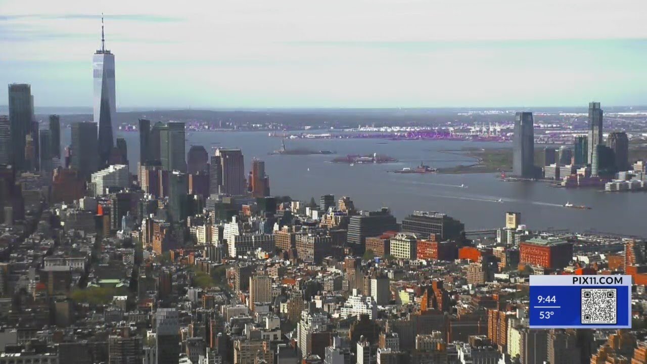 Cool, cloudy day on tap in NYC - YouTube