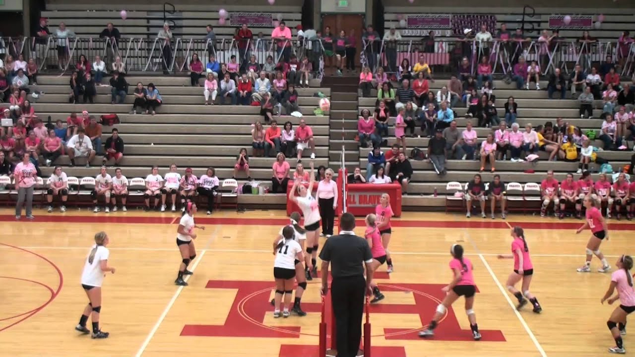 Indian Hill High School. "Volley for the Cure". IH vs Taylor Girls
