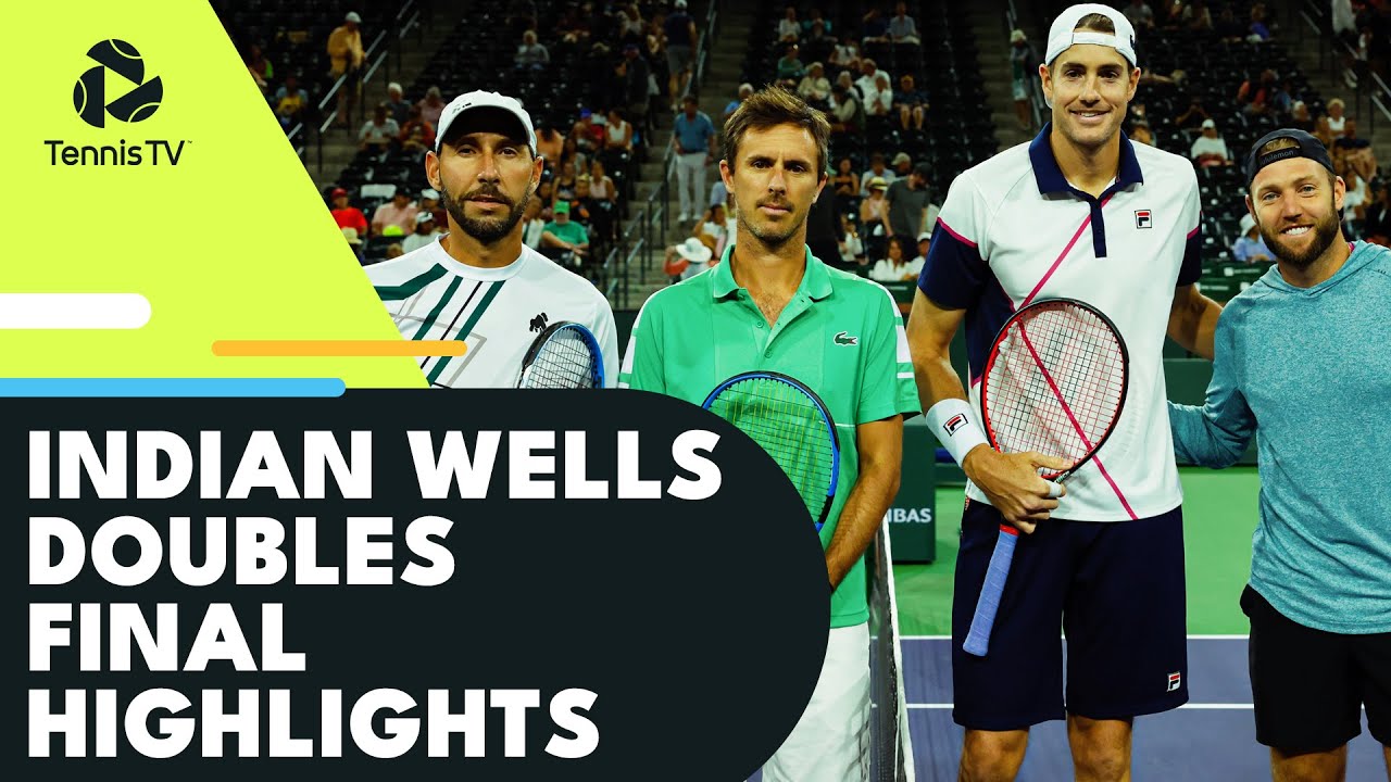 Sock and Isner vs Gonzalez and Roger-Vasselin for the Title Indian Wells 2022 Doubles Final Highlights