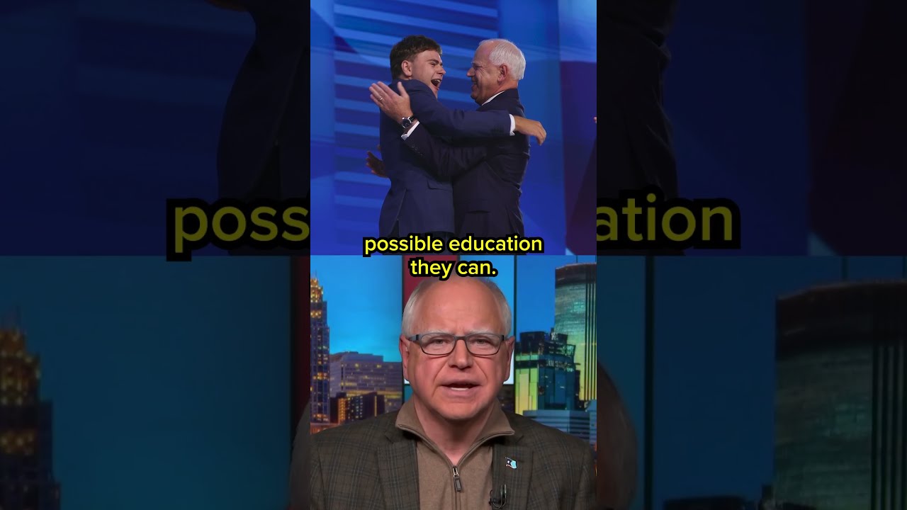  It S Chilling Walz On Trump Dismantling Dept Of Education