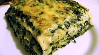 How to make Spinach Lasagne: easy recipe