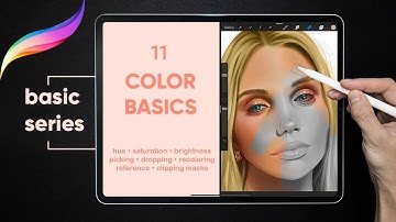 Ep. 11 | Procreate Coloring Basics | Procreate Basic Series by Haze Long
